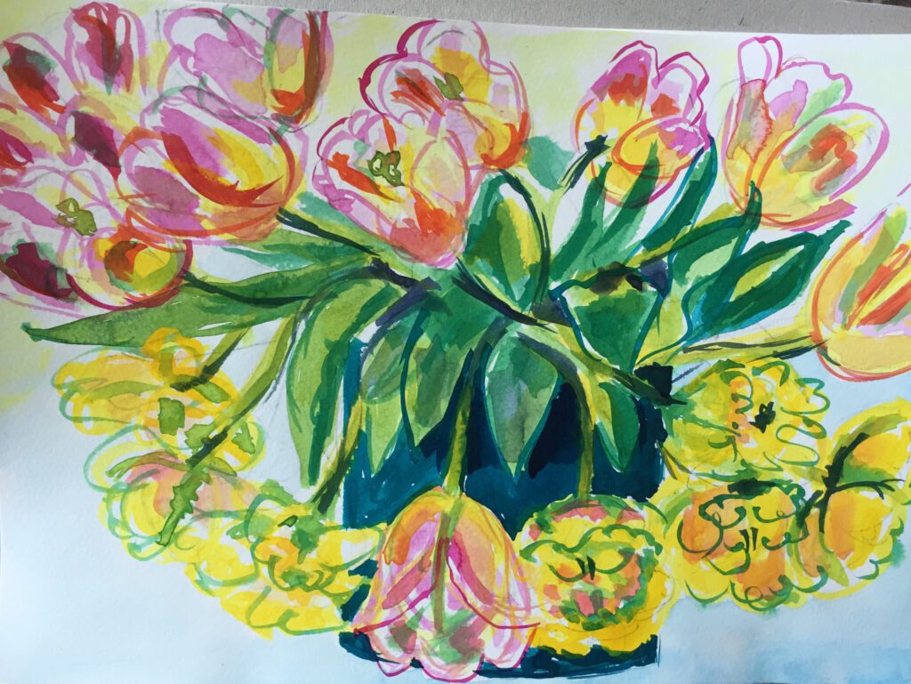 Meer tulpen - Eliane Attinger